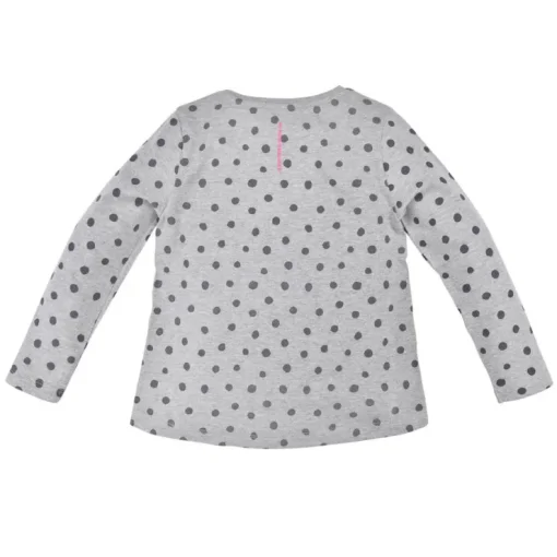 BONDI Mädchen Langarmshirt "Only Love" 36211 | Grey Melange