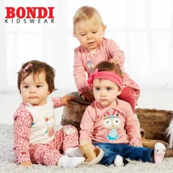BONDI Mädchen Sweatshirt "Prinzessin" 86618 - Rosa | Pullover