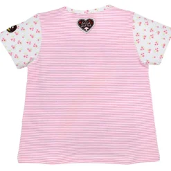 BONDI Mädchen T-Shirt "Alpenglück" mit Reh und Pilz 86615 | Rosa