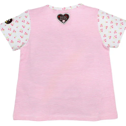 BONDI Mädchen T-Shirt "Alpenglück" mit Reh und Pilz 86615 | Rosa