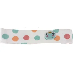 BONDI Stirnband "Froschkönig" 86578 - Weiß | Baby Mädchen Bandana