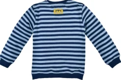 BONDI Sweatshirt "Bagger" für Jungen - Blau Gestreift | 33125