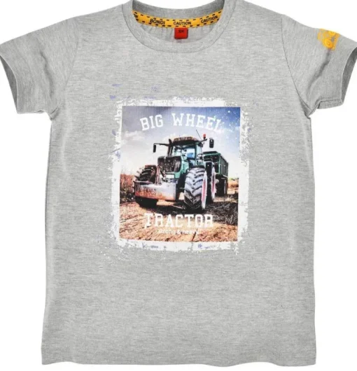 BONDI T-Shirt "Big Wheel" für Jungen 33124 | Grau