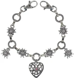 Charivari Kette mit Herz - Pink
