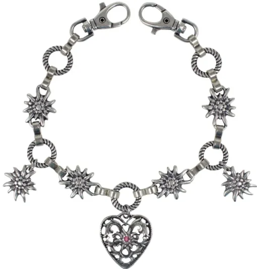Charivari Kette mit Herz - Pink