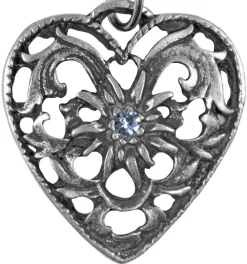 Charivari Kette mit Herz - Hellblau