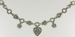Charivari Kette mit Herz - Hellblau