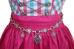Charivari Kette mit Herz - Pflaume
