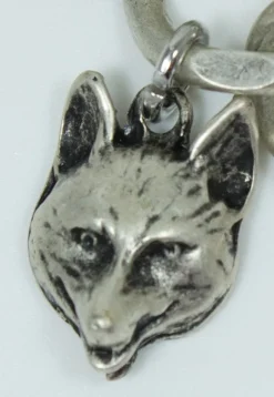 Charivari Kette mit Münzen, Fuchs und Steinbock