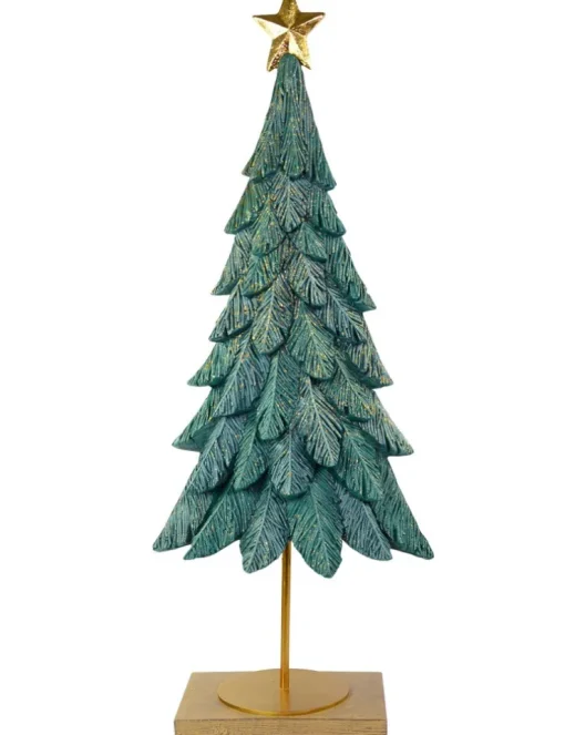 Dekofigur Tannenbaum Weihnachtsbaum aus Metall 76 cm | 22507 - Adventsdekoration