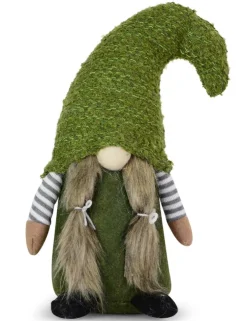 Dekofigur Wichtelfrau "Frieda" - 30 cm Grün | 10129 - Adventsdekoration