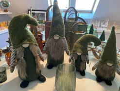 Dekofigur Wichtelfrau "Frieda" - 30 cm Grün | 10129 - Adventsdekoration