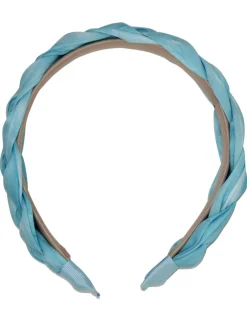 Flecht Haarreif "Jette" | Hellblau