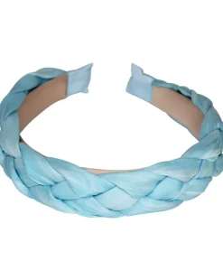 Flecht Haarreif "Jette" | Hellblau