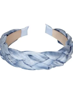 Flecht Haarreif "Jette" | Taubenblau