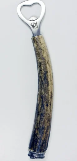 Funk Hirschhorn Flaschenöffner mit Zierkappe - Sternzeichen Schütze