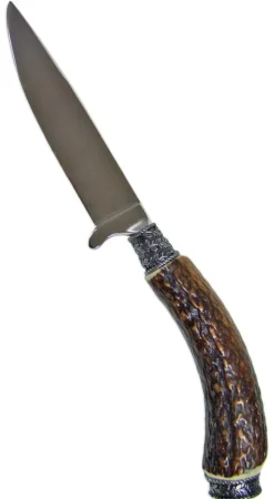 Funk Hirschhorn Trachtenmesser mit Zierkappe - Rothirsch