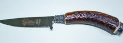 Funk Hirschhorn Trachtenmesser mit Zierkappe - Rothirsch