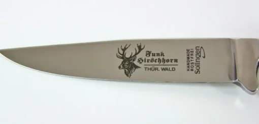 Funk Hirschhorn Trachtenmesser mit Zierkappe - Rothirsch