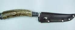Funk Hirschhorn Trachtenmesser mit Zierkappe - Bayernwappen