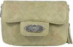 Gesteppte Handtasche Alessia - Taupe