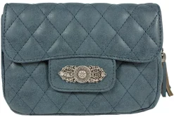 Gesteppte Handtasche Alessia - Dunkelblau