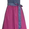 Hiebaum Dirndl "Juliet" - Traditionell | Blau Beere 70cm