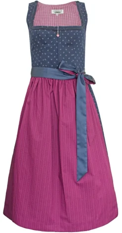 Hiebaum Dirndl "Juliet" - Traditionell | Blau Beere 70cm