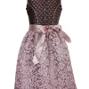 Isar-Trachten Jugend Dirndl "Beatrice" Spitzenschürze 63652 | Beere Rosa