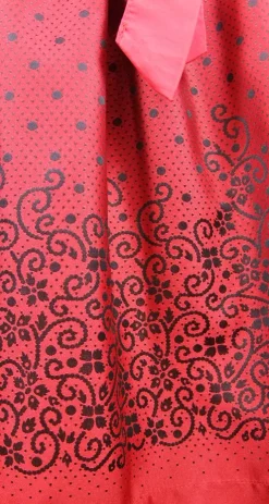 Isar-Trachten Jugend Dirndl "Ava" 2-tlg. | Schwarz Rot