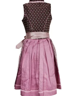 Isar-Trachten Jugend Dirndl "Beatrice" Spitzenschürze 63652 | Beere Rosa