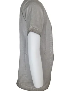 Isar-Trachten Jungen T-Shirt mit Hirschmotiv 52780 | Hellgrau