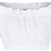 Isar-Trachten Kinder Carmen Dirndlbluse "Alina" 70729 | Weiß