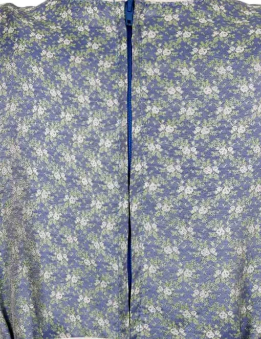 Isar-Trachten Kinder Dirndl "Sarah" 3-tlg. mit Bluse Spitzenschürze 63202 | Blau Creme