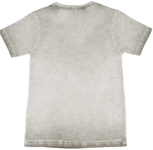 Isar-Trachten Kinder T-Shirt mit Edelweiß | Grau