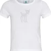 Isar-Trachten Mädchen T-Shirt "Rehkitz" mit Strass 52987 | Weiß