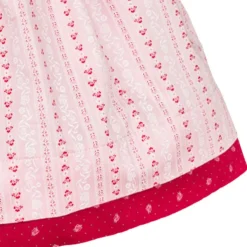 Isar-Trachten Mädchen Wenderock "Lisa" 60810 | Rosa Rot