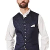 Krüger BUAM Trachten Weste "Juanito" 951165 | Marineblau