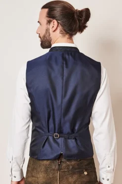 Krüger BUAM Trachten Weste "Juanito" 951165 | Marineblau