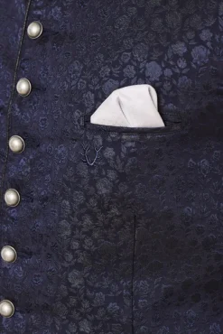 Krüger BUAM Trachten Weste "Juanito" 951165 | Marineblau