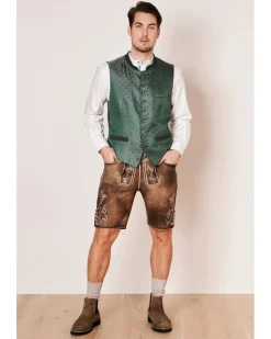 Krüger BUAM Trachten Weste "Theodor" 951167 | Grün