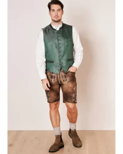 Krüger BUAM Trachten Weste "Theodor" 951167 | Grün