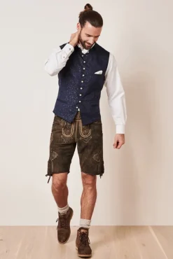 Krüger BUAM Trachten Weste "Juanito" 951165 | Marineblau