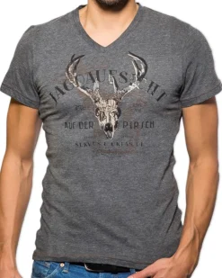 Krüger BUAM T-Shirt Jagdaufsicht - Anthrazit