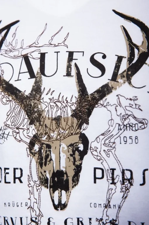 Krüger BUAM T-Shirt Jagdaufsicht - Weiß
