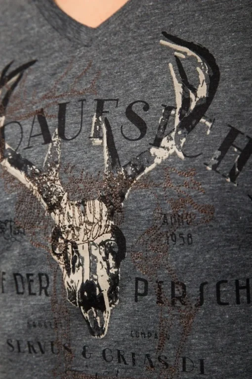 Krüger BUAM T-Shirt Jagdaufsicht - Anthrazit