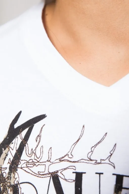 Krüger BUAM T-Shirt Jagdaufsicht - Weiß