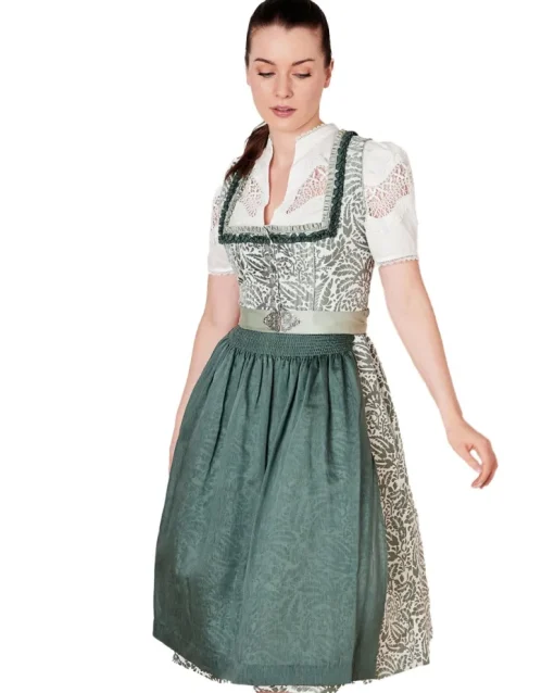 Krüger Collection Dirndl "Fritza" 116367 | Grün 70cm