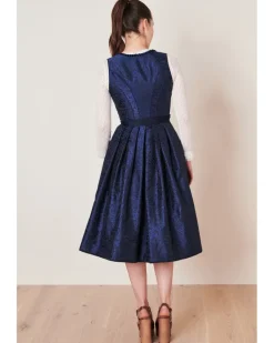 Krüger Collection Dirndl "Donata" 112167 | Dunkelblau 60cm