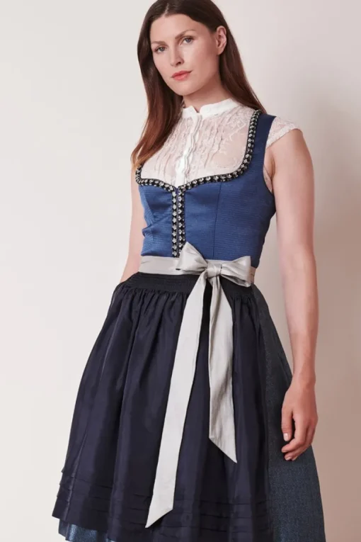 KRÜGER Collection Dirndl "Stefanie" 102761 | Blau 60cm